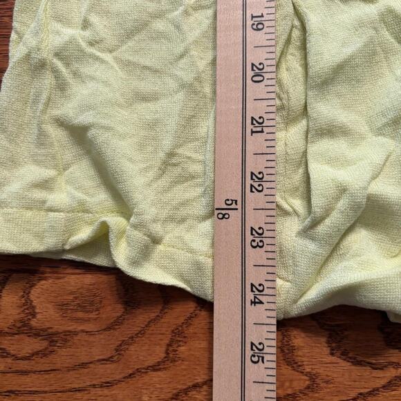 AMS Pure Flowy Open Cardigan Lemon Women's Size L Boho, Peasant NWT - Picture 14 of 15